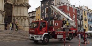 Éxito del simulacro de incendio realizado en la Catedral con motivo de la exposición de Ai Wei Wei