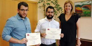 Dos investigadores formados en la UCLM crean terapias para pacientes con ojo vago a través de gafas de realidad virtual 2 Fernando Rubio y Rafael Izquierdo