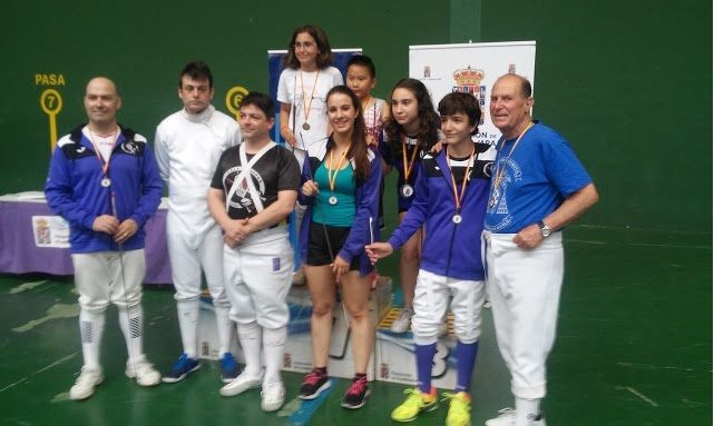 Concluye en el San José el III Circuito Provincial de Esgrima