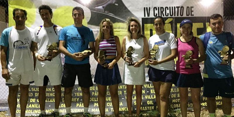 Veinticinco parejas se dan cita en Horcajo dentro del Circuito de Pádel de Cuenca