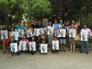 Homenaje de NNGG a Miguel Ángel Blanco en la I Escuela de Verano celebrada en Sigüenza