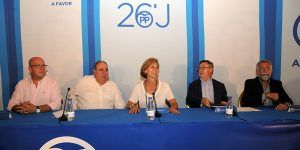 Cospedal hace un llamamiento a la responsabilidad para que España tenga un gobierno estable y que dé garantías de futuro 2 JDP PP Toledo - 050716