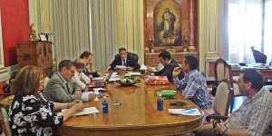 Junta de Gobierno Local en el Ayuntamiento de Cuenca.
