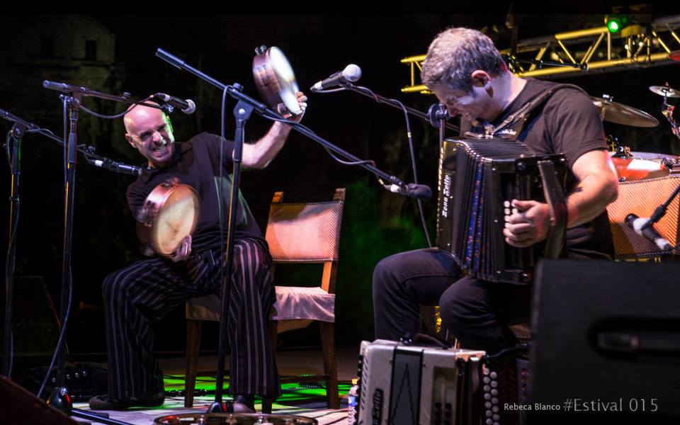 Kepa Junkera actúa junto a la Banda de Música de Cuenca