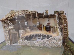 Maqueta antigua fábrica de chocolate de Brihuega