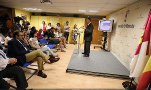 page en el hospital de Guadalajara