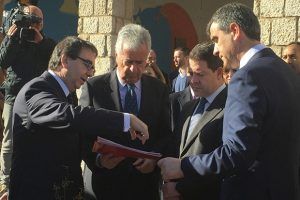 Presentación de los terrenos del futuro campus de Guadalajara