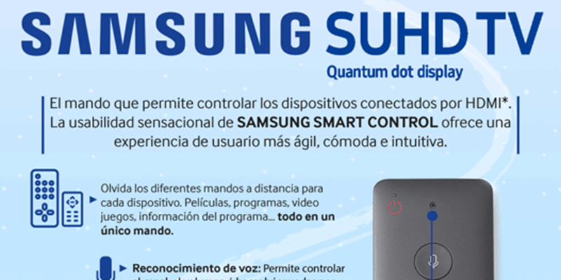 Samsung te lo pone fácil y unifica en un mando todos los contenidos audiovisuales y juegos