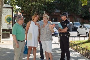 Visita al barrio de Manantiales con la Asociación de Vecinos