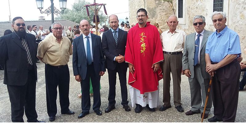 Casasana vive intensamente sus fiestas en honor al Cristo de la Tribulación