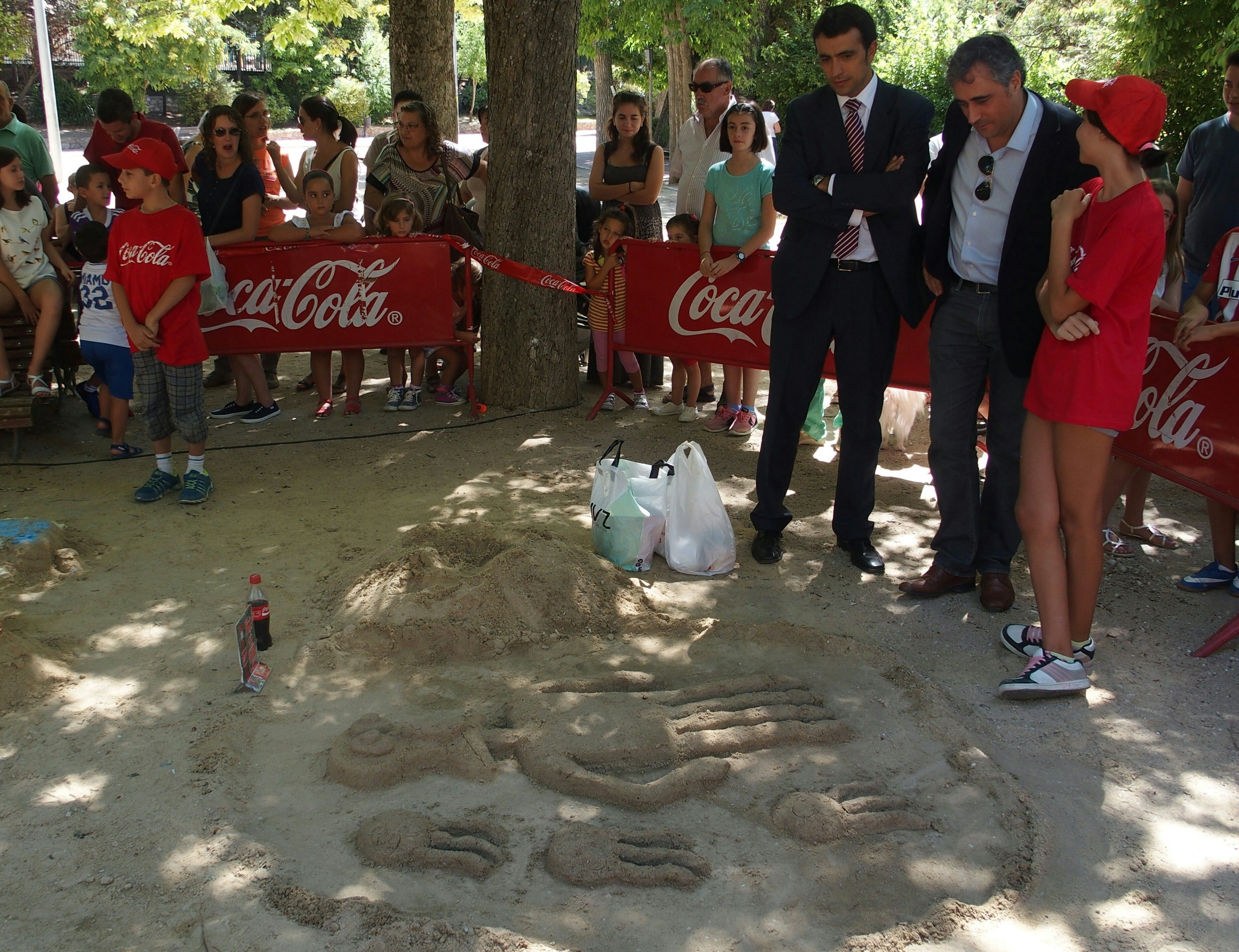 Una representación de ‘Los viajes de Gulliver’, figura ganadora del concurso de esculturas de arena en Cuenca 3 Una representación de ‘Los viajes de Gulliver’, figura ganadora del concurso de esculturas de arena en Cuenca