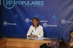 Ana Guarinos en rueda de prensa, 310816