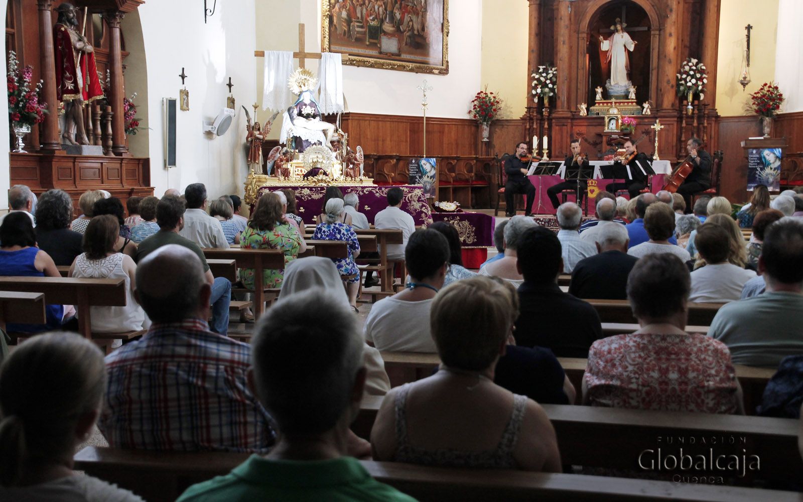 Éxito del concierto de ‘Alcarria String Quartet’ en Uclés, con el apoyo de la Fundación Globalcaja Cuenca