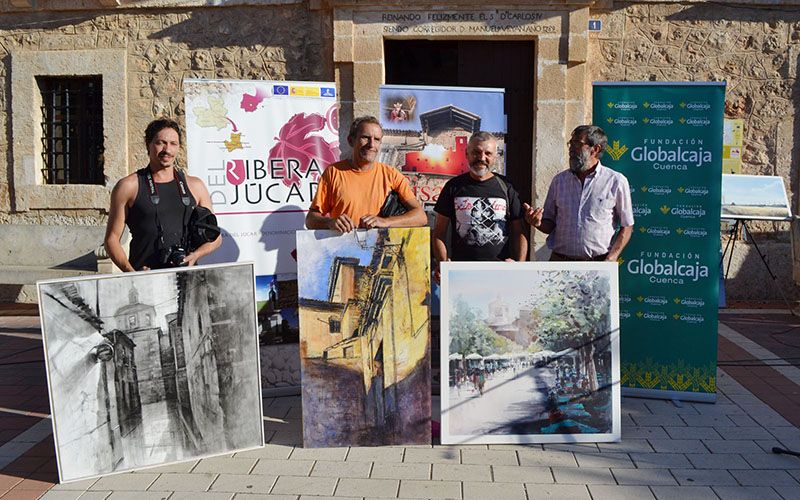 Globalcaja, en los Certámenes de Pintura Rápida ‘Villa de San Clemente’ y ‘Villa de Sisante’