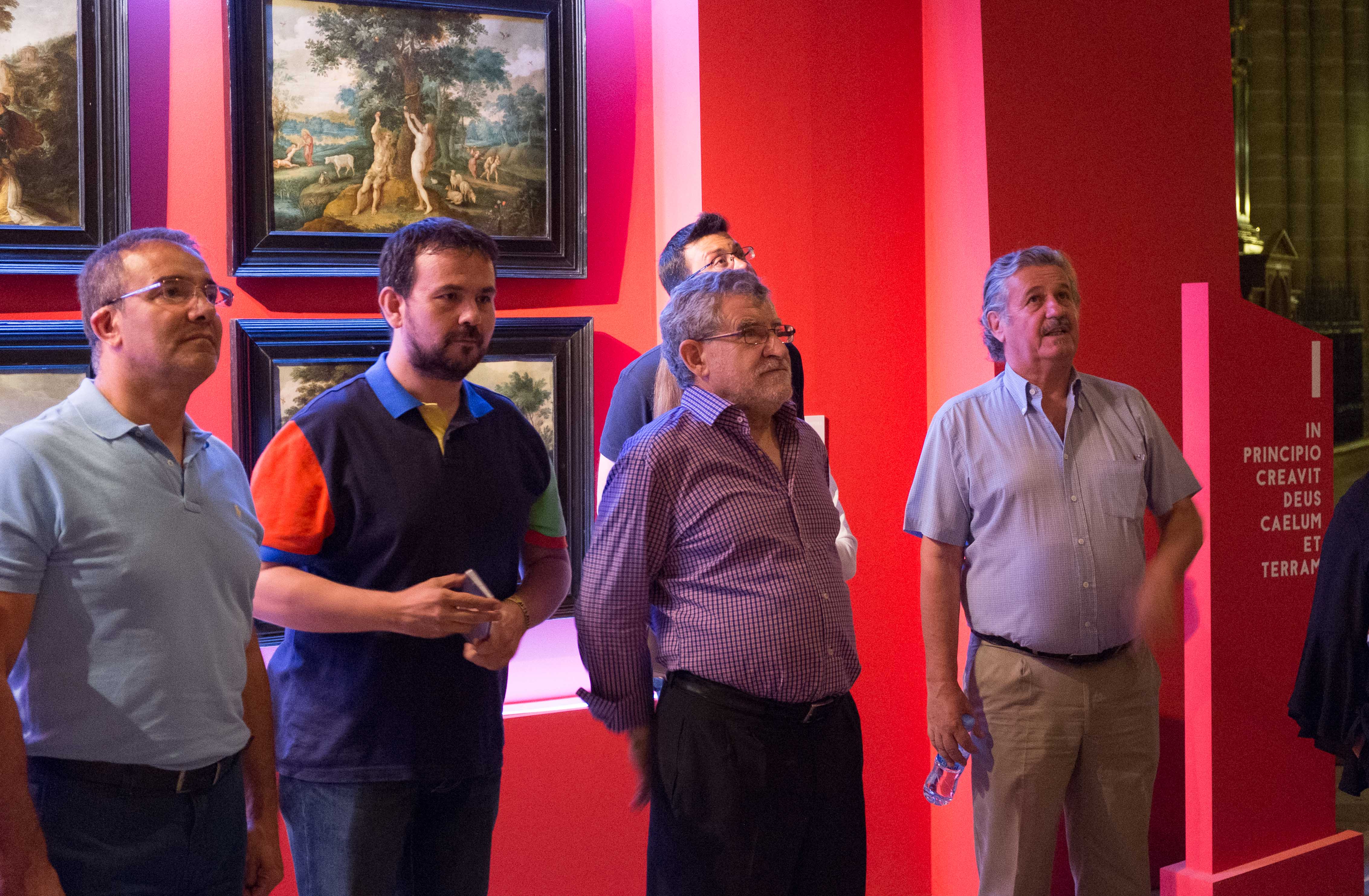 Más de 800 personas pasaron el pasado martes por la exposición ‘aTempora’, la jornada con mayor número de visitantes