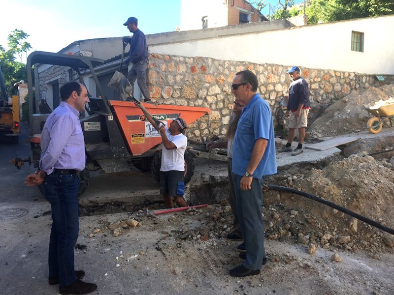 La Diputación de Guadalajara destina casi 500.000 euros en obras de pavimentación y mejora de la red de abastecimiento