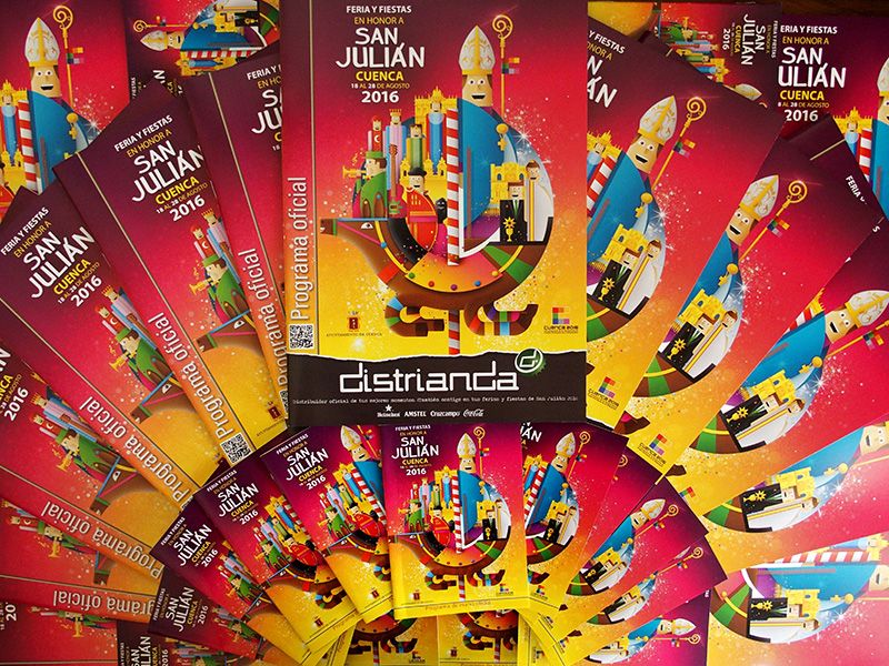 30.000 programas oficiales y gratuitos de la Feria y Fiestas de San Julián 2016 están siendo repartidos por diferentes puntos de la capital 3 30.000 programas oficiales y gratuitos de la Feria y Fiestas de San Julián 2016 están siendo repartidos por diferentes puntos de la capital