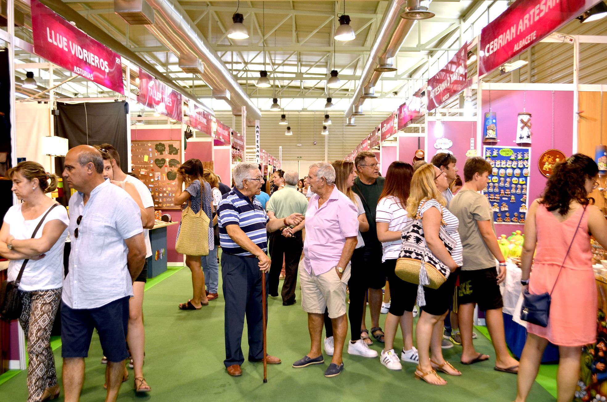 Nuevo éxito de la Feria de Artesanía que cierra la 30 edición con unos 24.000 visitantes