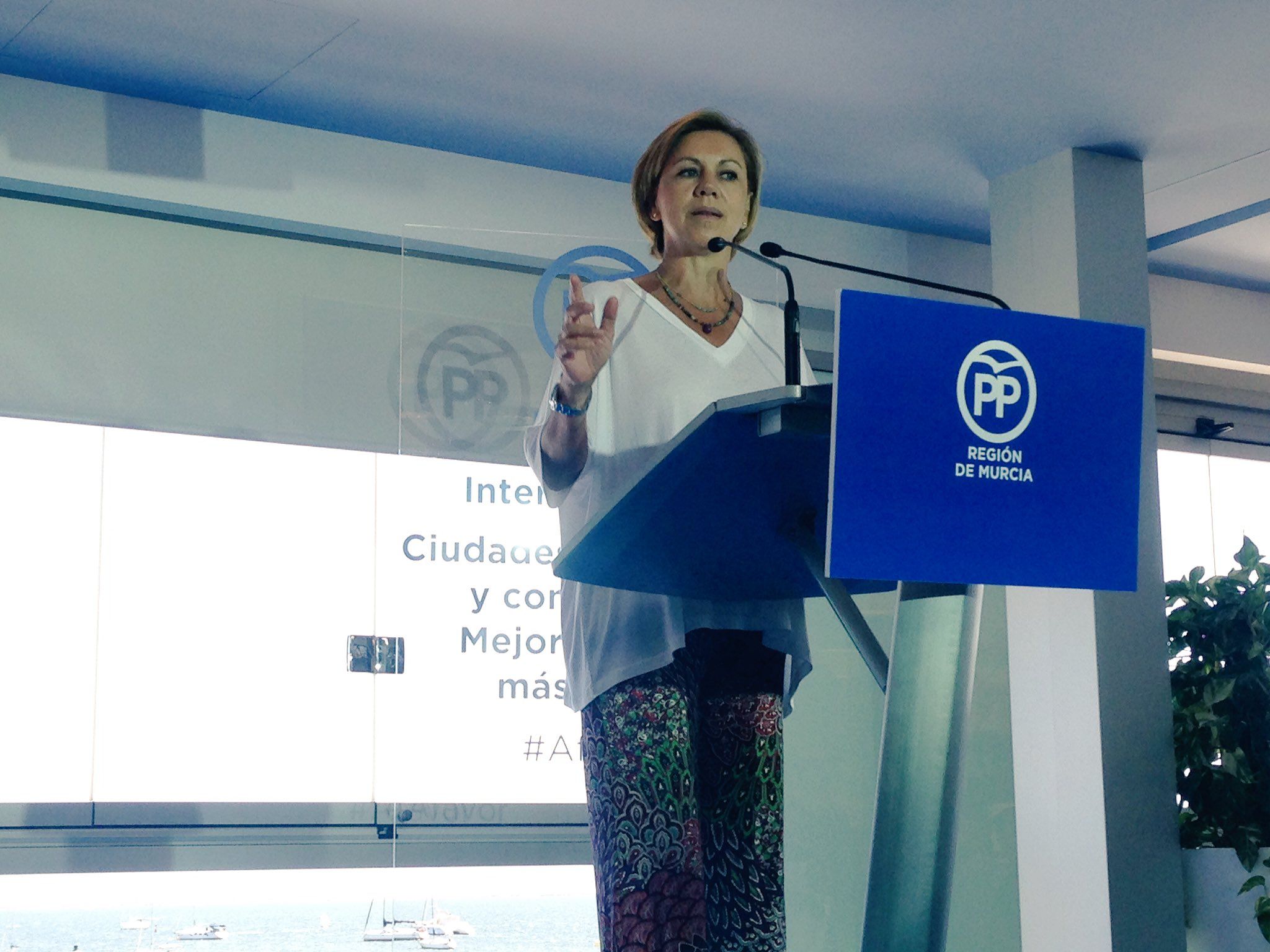 Cospedal descarta unas nuevas elecciones «porque «los españoles no queremos que las haya”