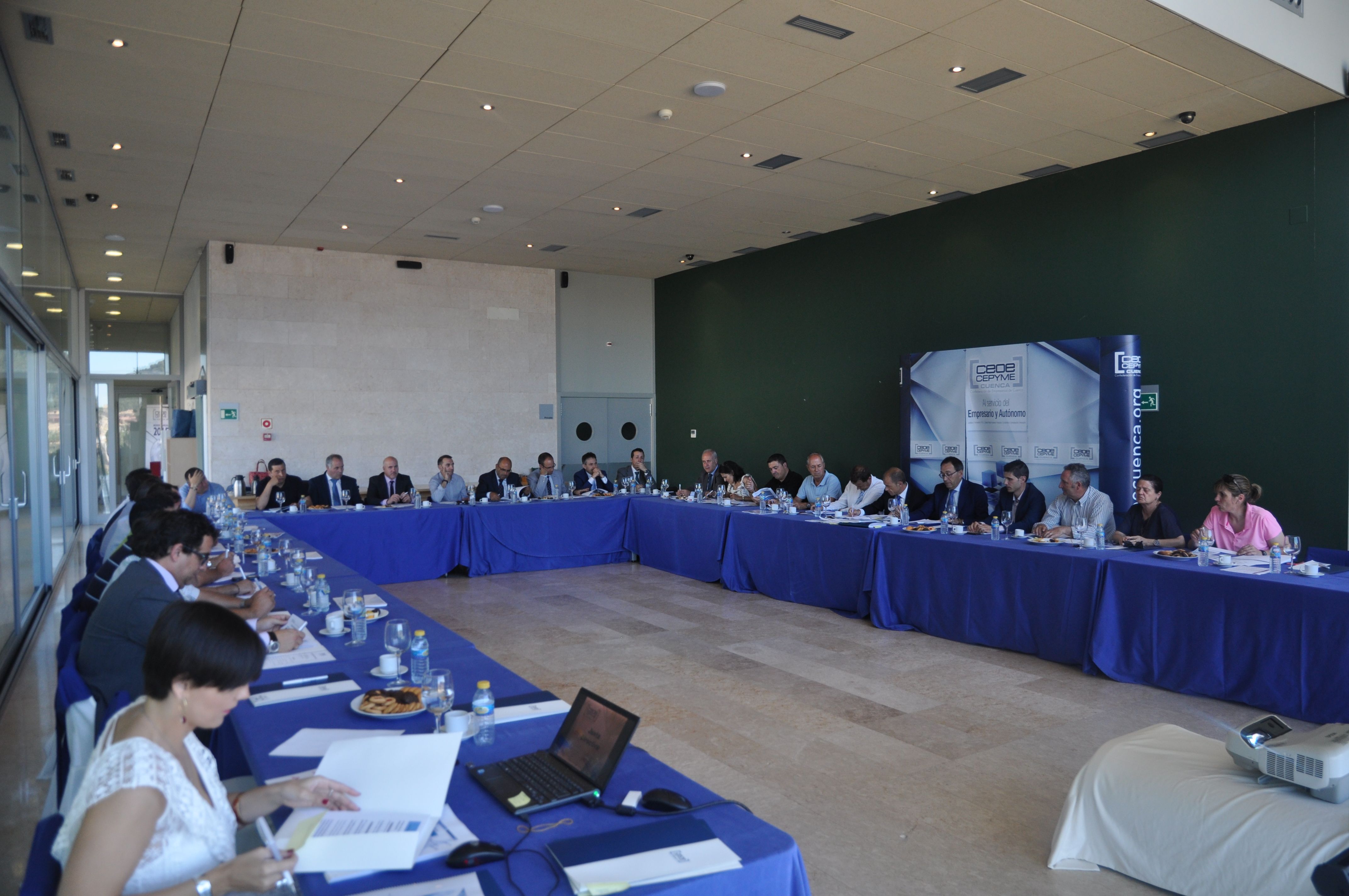 La Junta Directiva de  CEOE CEPYME Cuenca seguirá trabajando por presentar proyectos dentro de la ITI