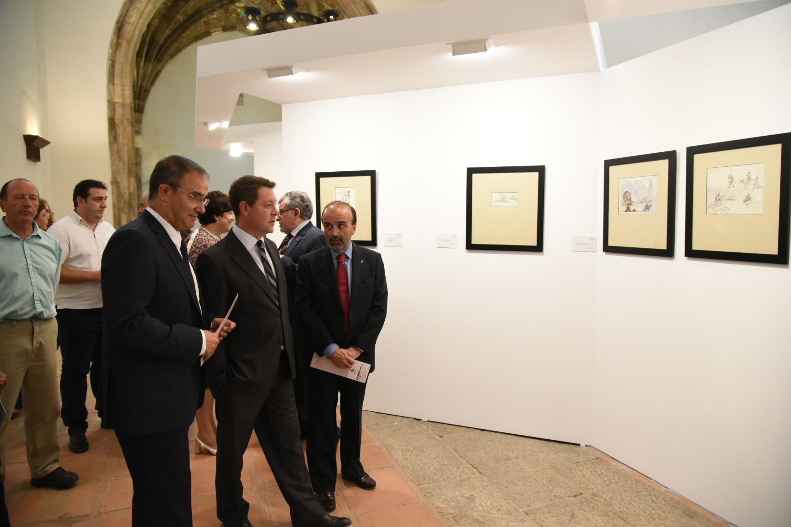 El presidente García-Page destaca el éxito de las muestras conmemorativas del IV Centenario de la muerte de Miguel de Cervantes celebradas en la provincia de Guadalajara