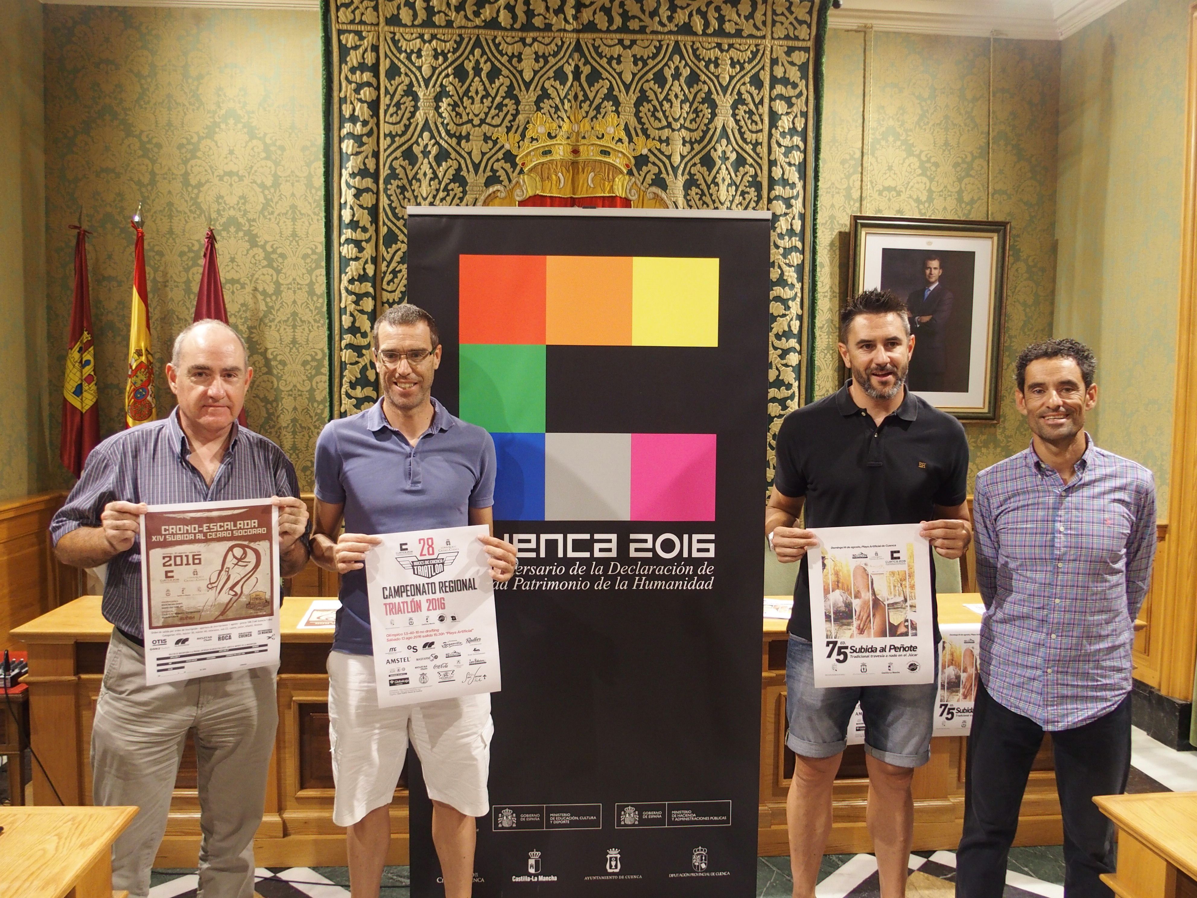 La prueba de Triatlón, la ‘Subida al Peñote’ y la Cronoescalada, estrellas deportivas de la Feria y Fiestas de San Julián