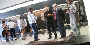 Presentación del nuevo dinosaurio en Cuenca