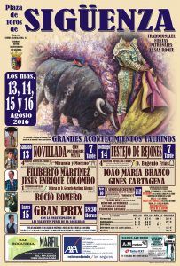 CARTEL TOROS SIGUENZA 1008
