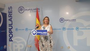 Silvia Valmaña, diputada PP por Guadalajara