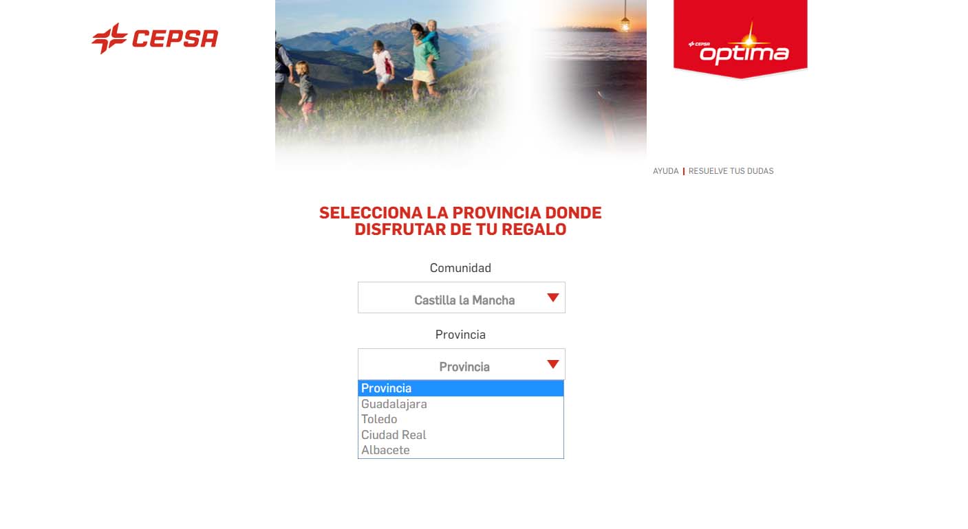 Cepsa se «olvida» de Cuenca en el reparto de sus regalos por repostar