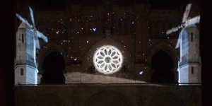 Vídeo mapping en la Catedral de Cuenca