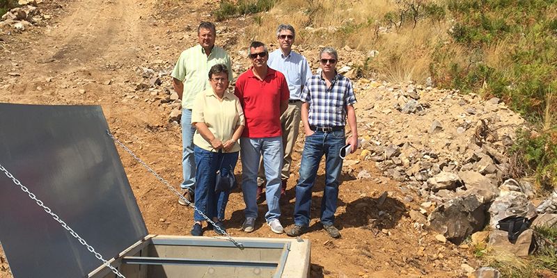 La Junta mejora la calidad del agua en Prádena de Atienza mediante una obra de captación en la red de abastecimiento