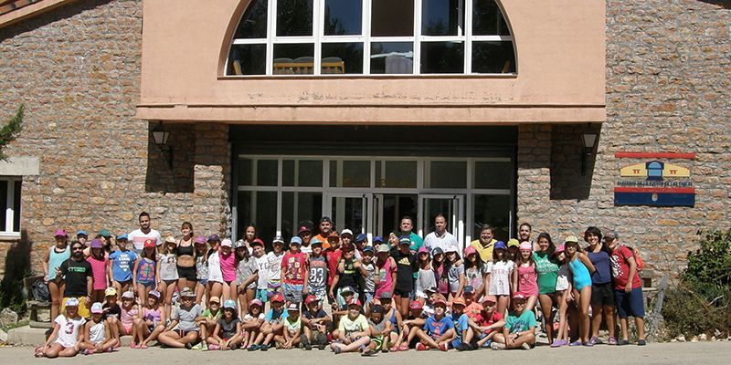 Oscar Pinar clausura el programa Campamentos Diputación 2016 en el Albergue Fuente de las Tablas