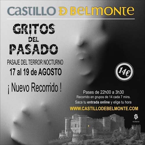 El pasaje del terror ‘Gritos del Pasado’ vuelve al Castillo de Belmonte