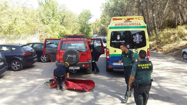 El paraje conquense de Las Chorreras zona de alto riesgo: nueva persona accidentada