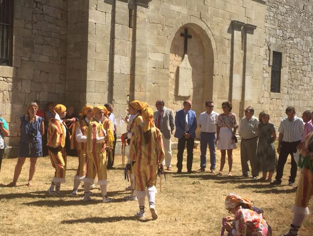 El presidente de la Diputación asiste a la fiesta de la Virgen del Pinar de Galve de Sorbe