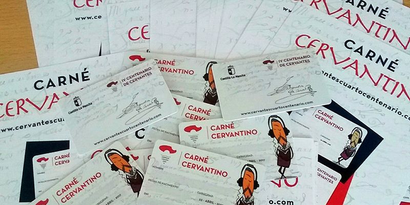 Cerca de 5.000 jóvenes tienen ya el ‘Carné Cervantino’, una iniciativa que les facilita su participación en las actividades del IV Centenario