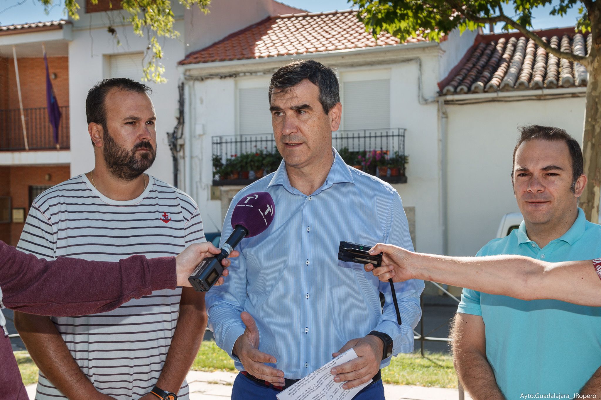Antonio Román presenta en Usanos el proyecto de renovación de la red de abastecimiento de agua en la pedanía 3 Antonio Román presenta en Usanos el proyecto de renovación de la red de abastecimiento de agua en la pedanía