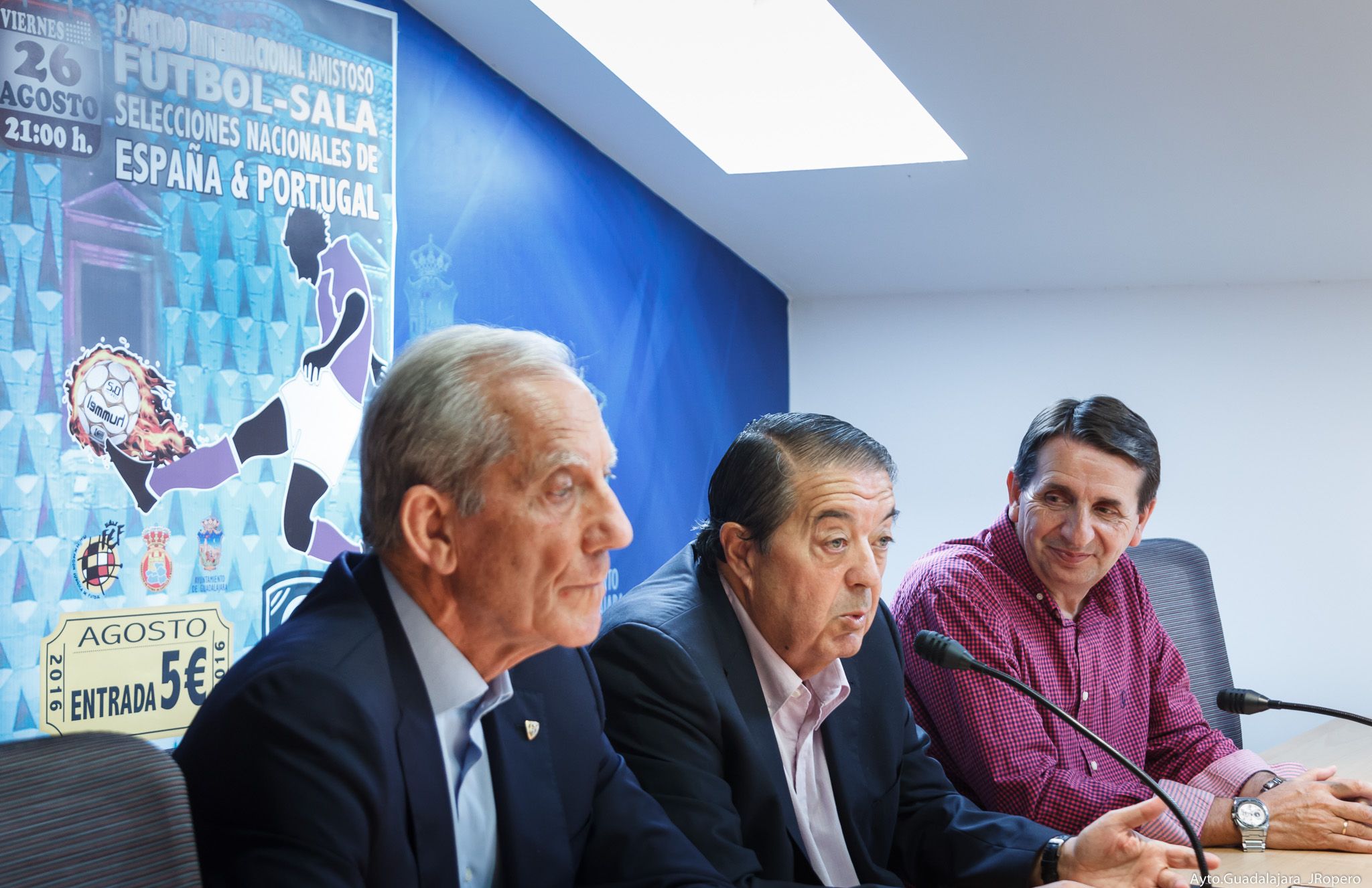 Las selecciones de España y Portugal de fútbol – sala, se enfrentarán en el Multiusos el 26 de agosto