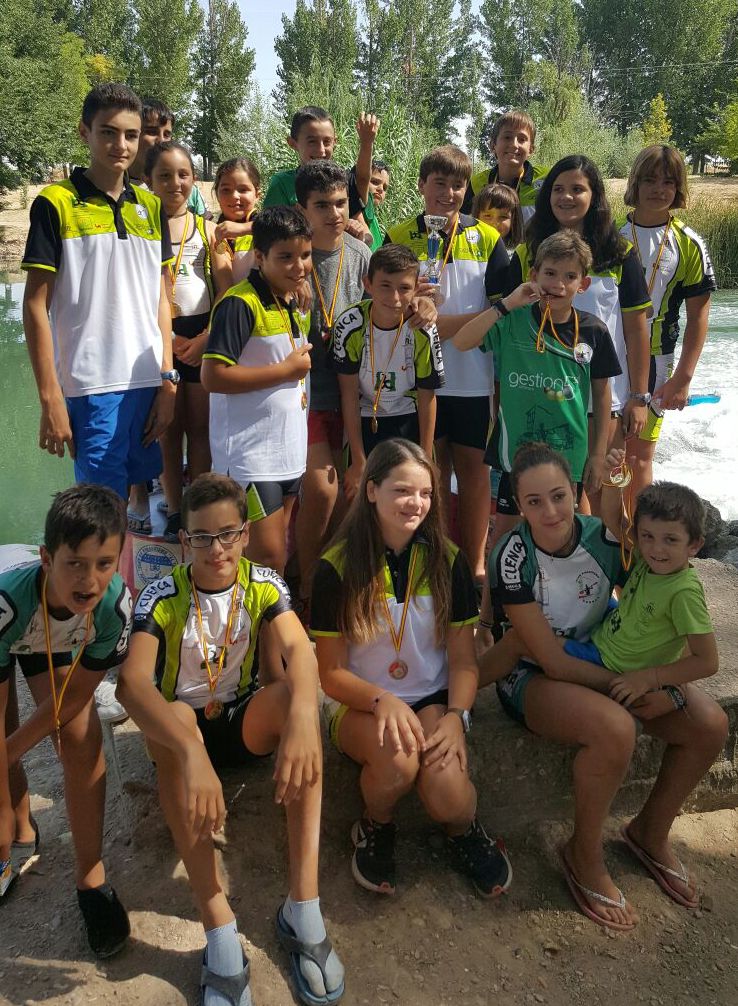 16 palistas conquenses en el campeonato Jóvenes Promesas de Fuentidueña de Tajo