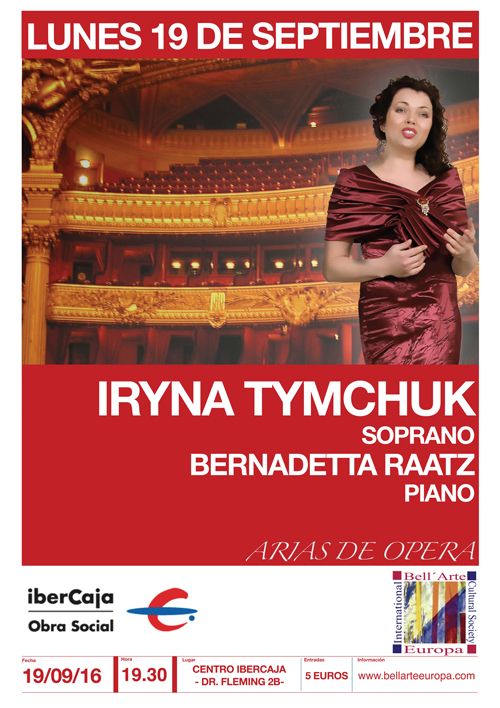 Este lunes, Opera en Guadalajara en el Centro Cultural de Ibercaja