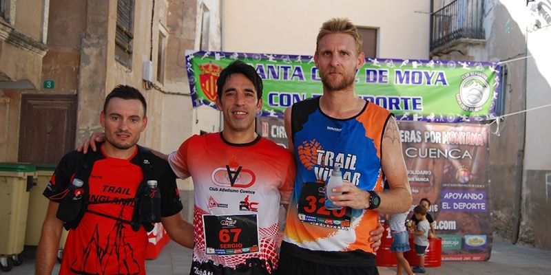 Javier Hontecillas y María Del Carmen Pacheco vencen en el II Trail Fuentes del Turia en Santa Cruz de Moya
