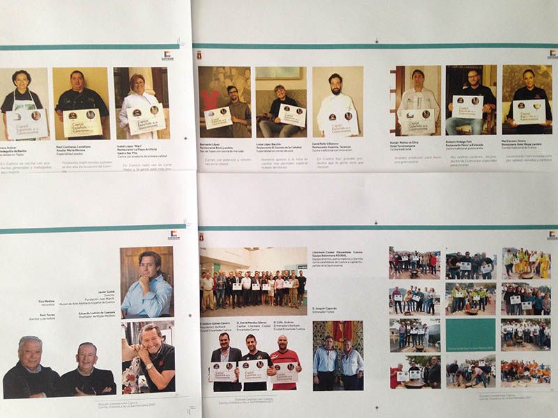 Javier Gomá, Cruz Novillo o Vicente del Bosque también apoyan la candidatura de Cuenca como Capital Española de la Gastronomía 2017 3 Javier Gomá, Cruz Novillo o Vicente del Bosque también apoyan la candidatura de Cuenca como Capital Española de la Gastronomía 2017