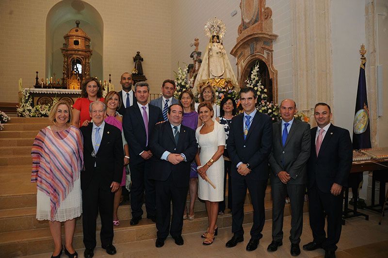 Cospedal en la festividad de la Virgen de la Antigua