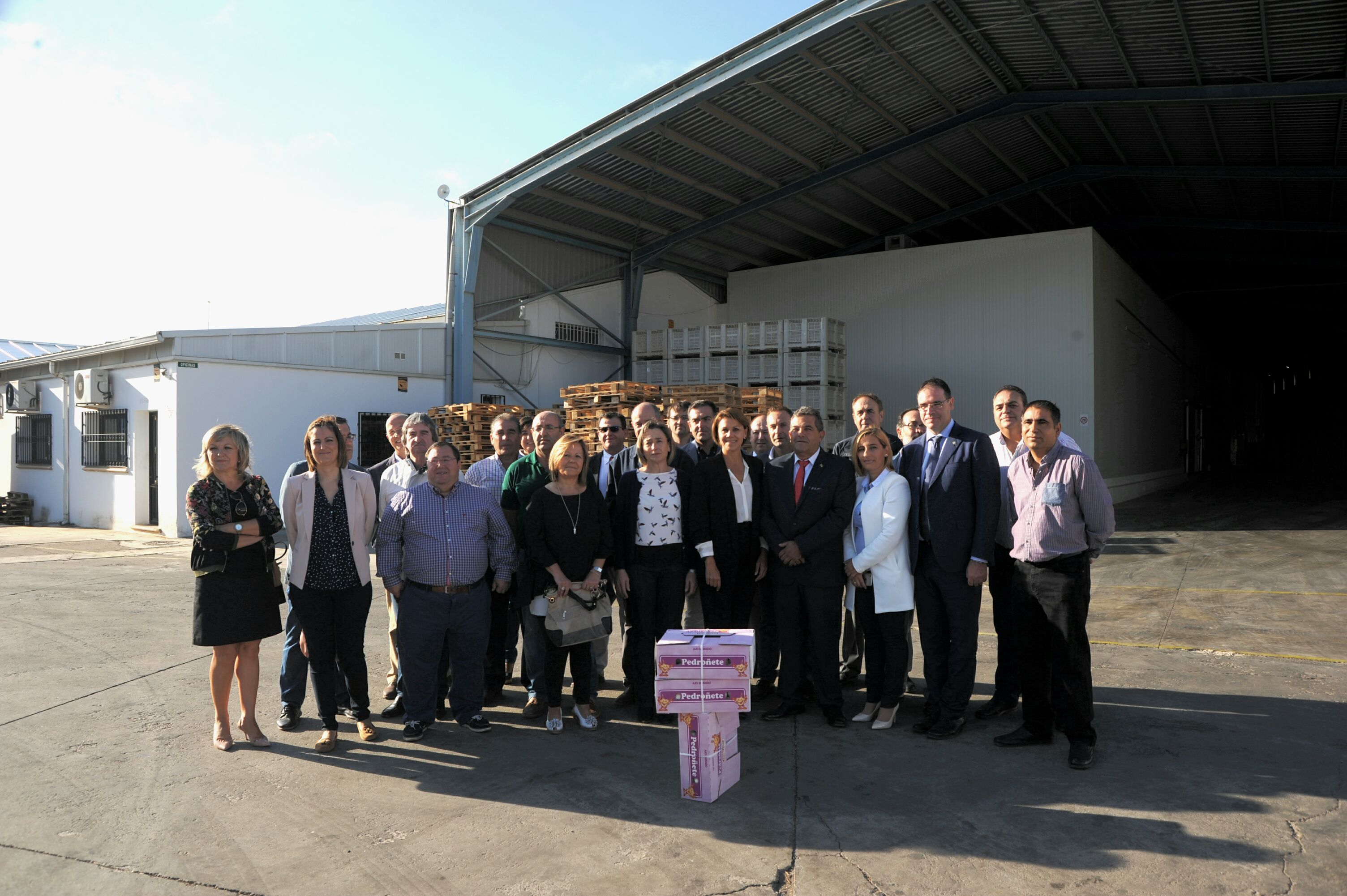 Cospedal destaca la marca de calidad del ajo morado de nuestra tierra como ejemplo de comercialización en el exterior 3 Cospedal destaca la marca de calidad del ajo morado de nuestra tierra como ejemplo de comercialización en el exterior