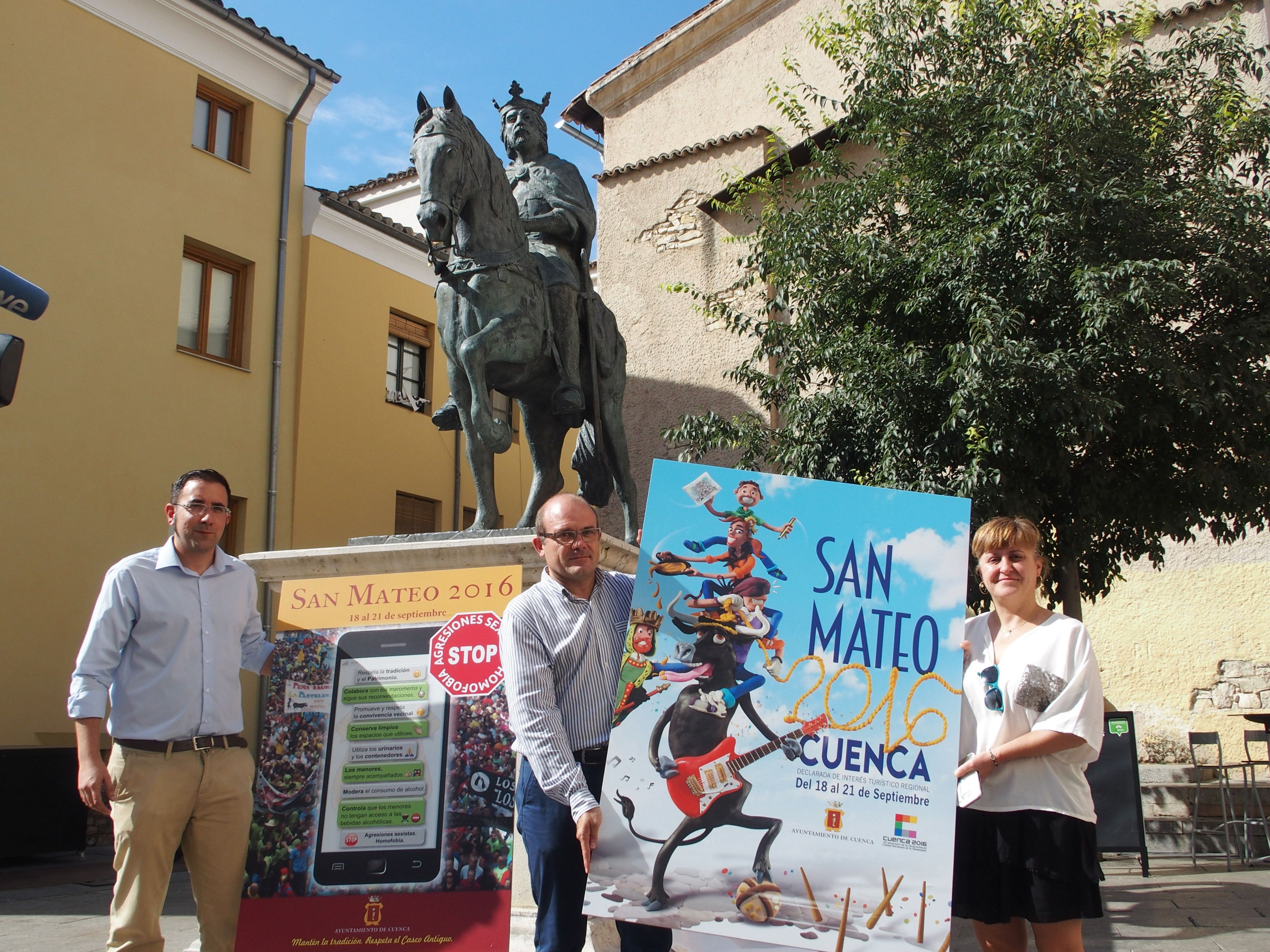 El cartel ‘Hay mucho que disfrutar’, de Cristóbal Aguiló, será el encargado de anunciar las Fiestas de San Mateo 2016