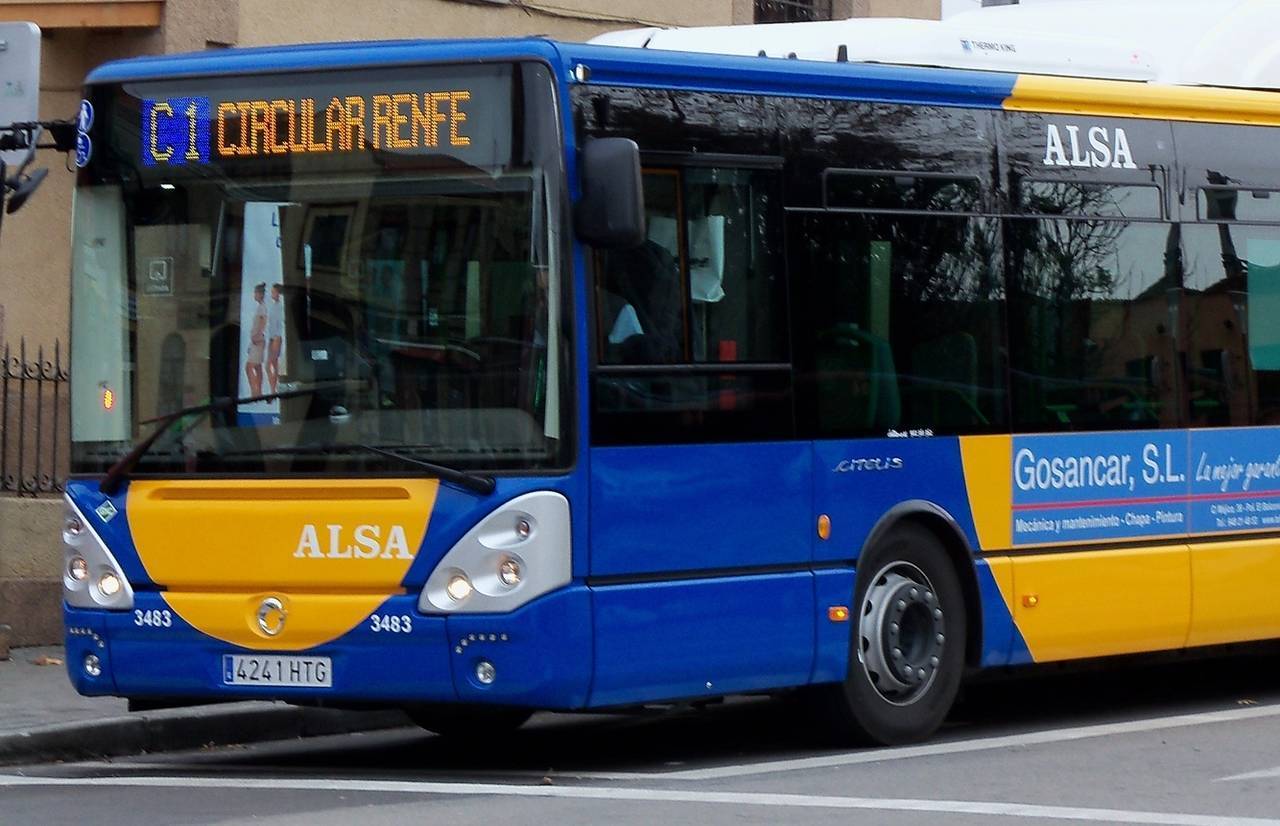 Los viajeros de pago de los autobuses urbanos en Guadalajara han aumentado un 39% en 2016