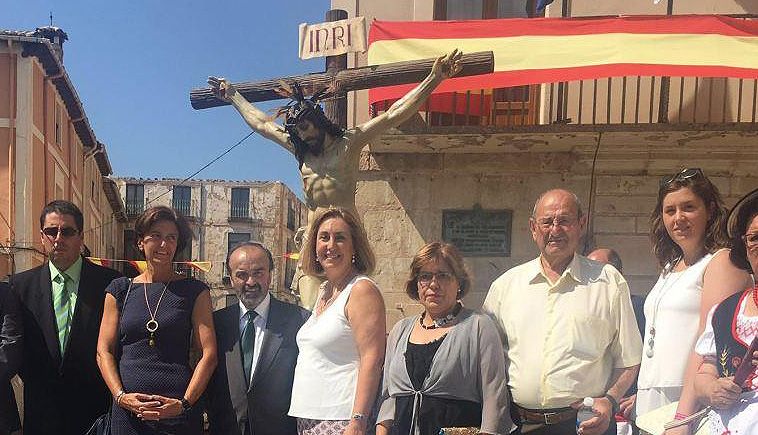 Molina de Aragón celebra sus fiestas patronales en honor al Cristo de las Victorias 1 foto diputacion patron en molina 1 09 16