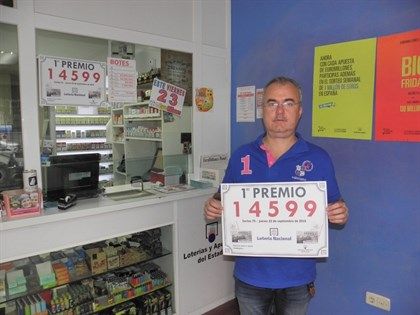 Consignado en Guadalajara un primer premio del sorteo de Lotería Nacional