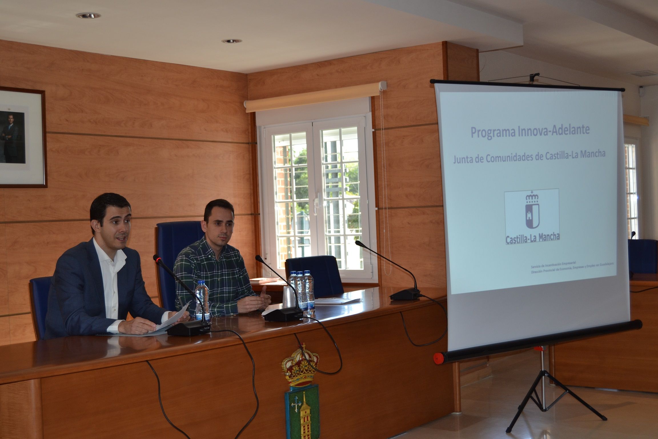 El Gobierno regional informa a empresarios de Guadalajara sobre los beneficios del programa Innova Adelante